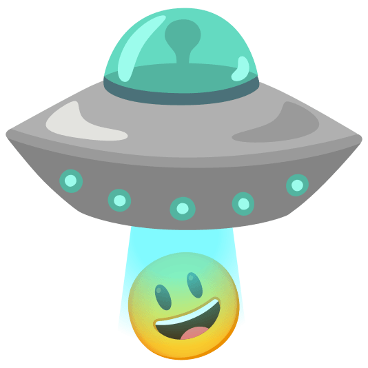 flying saucer smiley