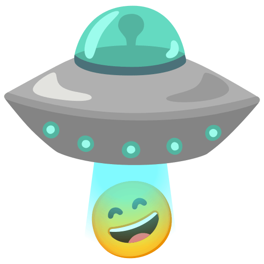 flying saucer smile