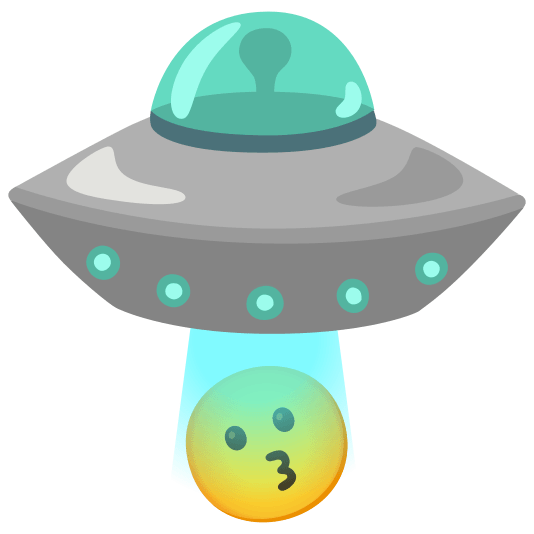 flying saucer kissing