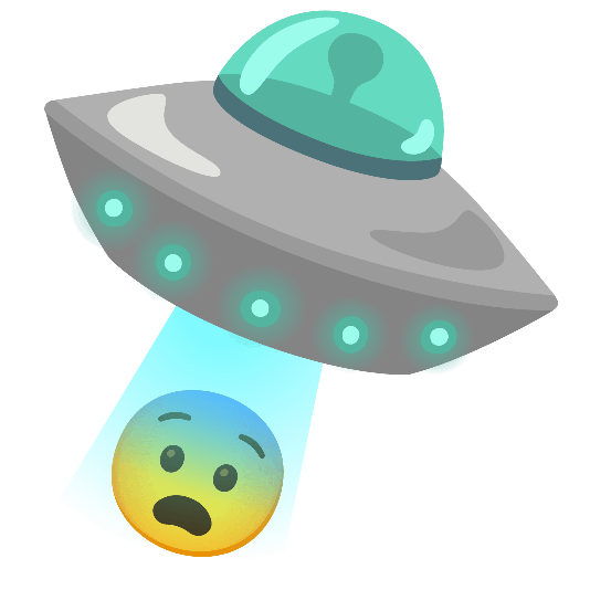 flying saucer fearful