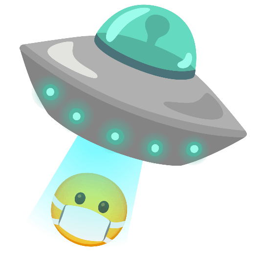 flying saucer mask
