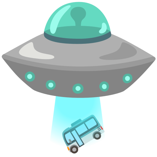 flying saucer bus