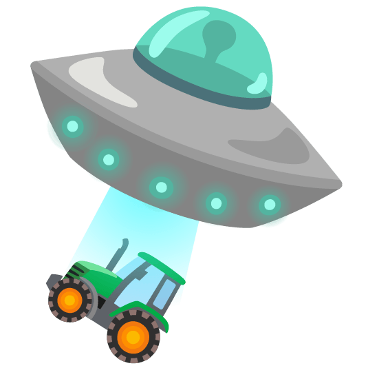 flying saucer tractor