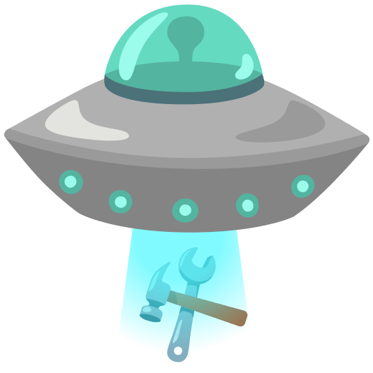 flying saucer hammer and wrench