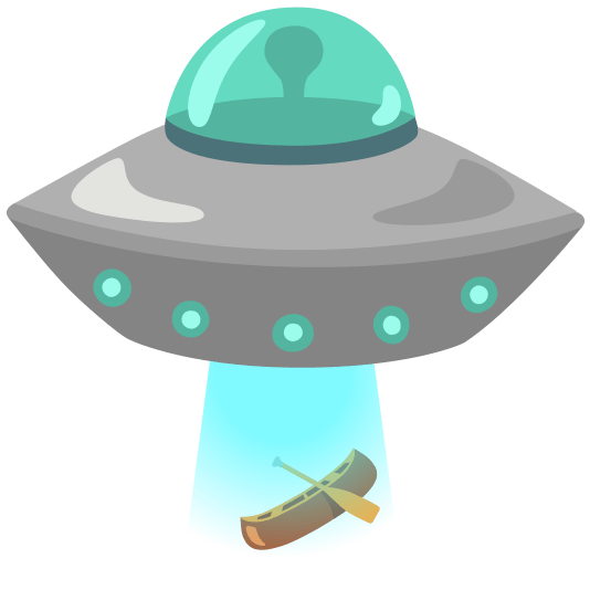 flying saucer canoe