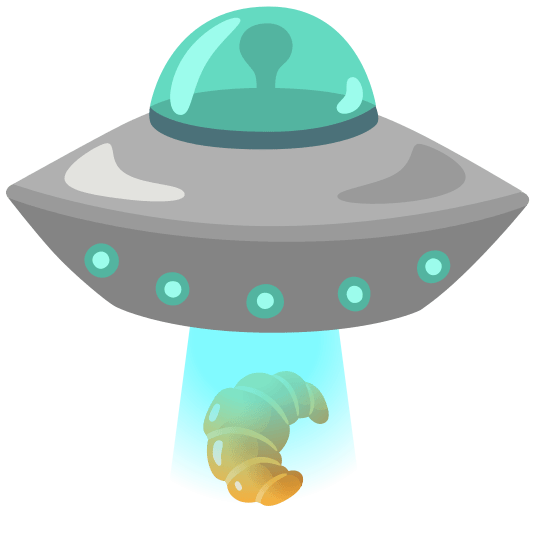 flying saucer croissant