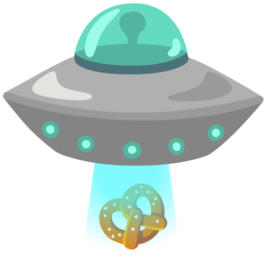 flying saucer pretzel