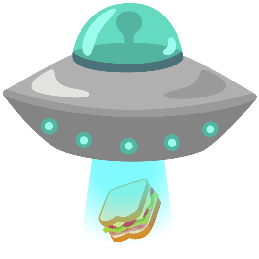 flying saucer sandwich