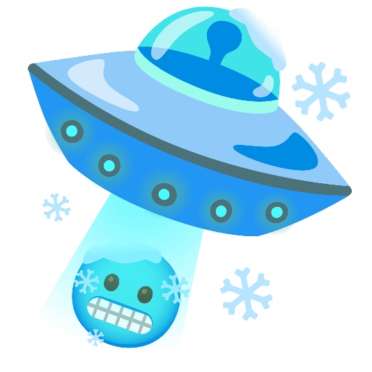 flying saucer cold face