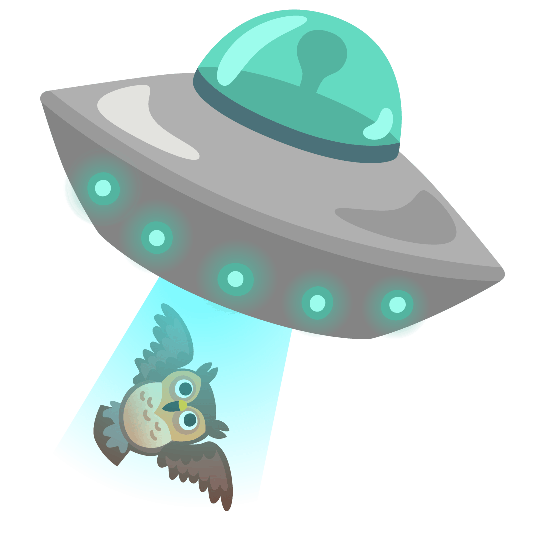 flying saucer owl
