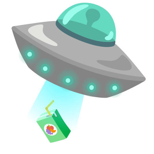 flying saucer beverage box