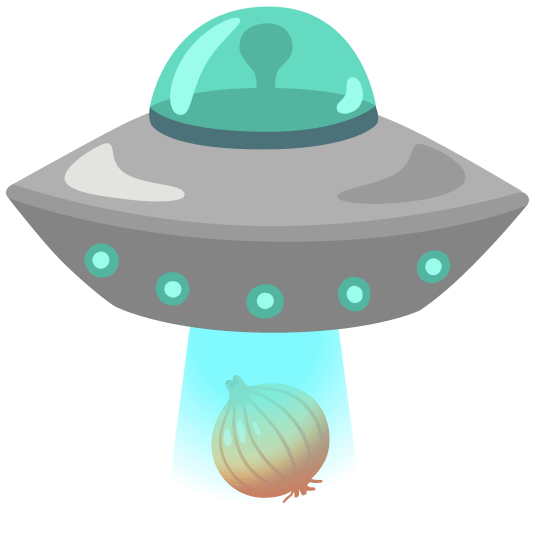 flying saucer onion