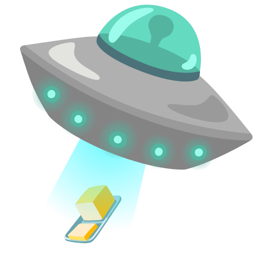 flying saucer butter