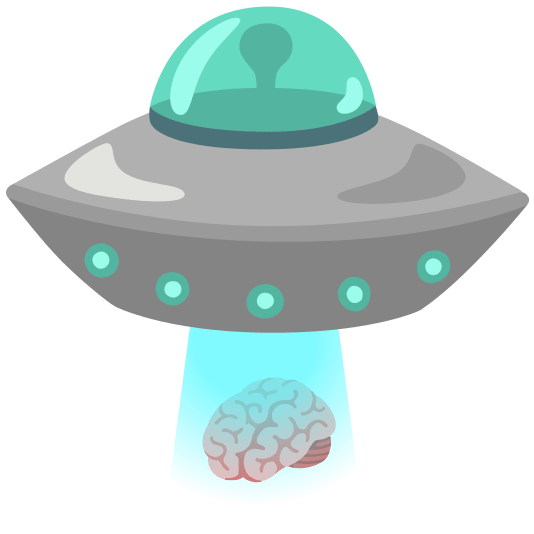 flying saucer brain