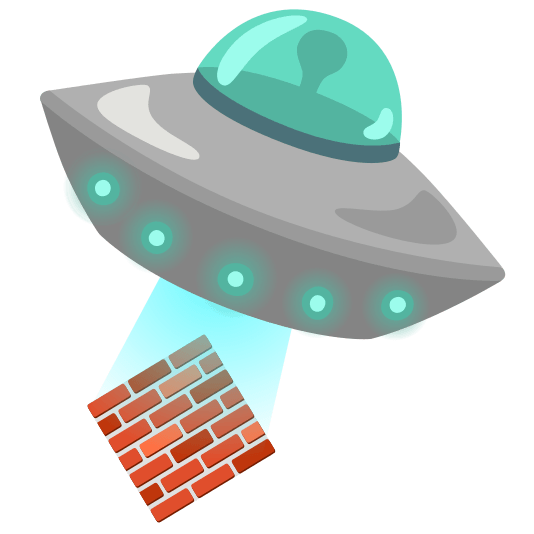 flying saucer bricks