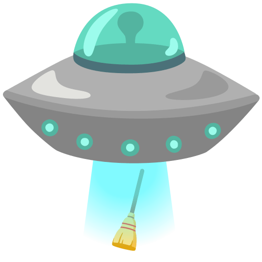 flying saucer broom