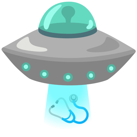 flying saucer stethoscope