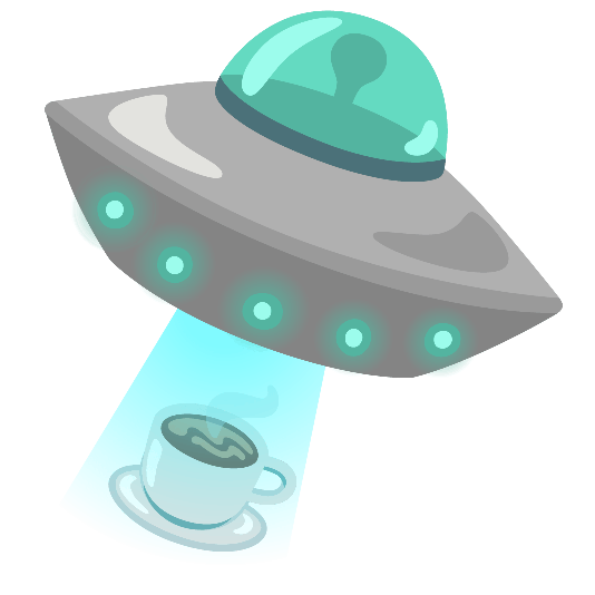 flying saucer coffee