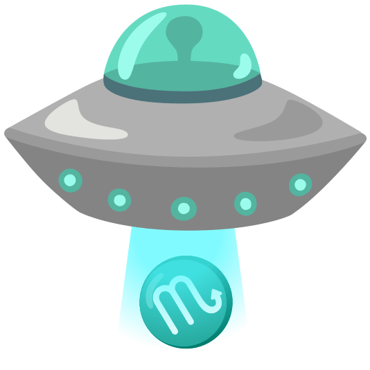 flying saucer scorpius