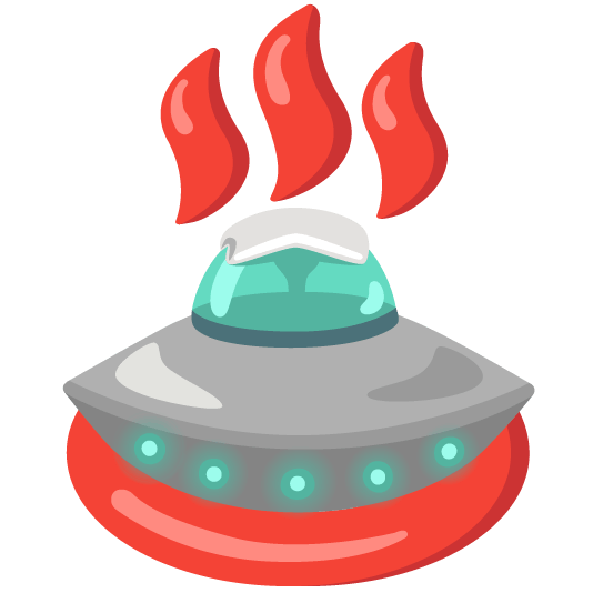 flying saucer hotsprings