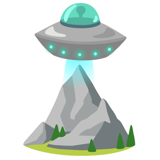 flying saucer mountain
