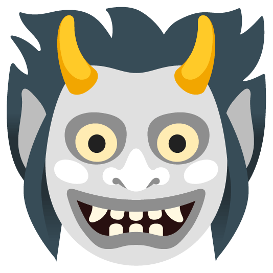 white heart japanese ogre