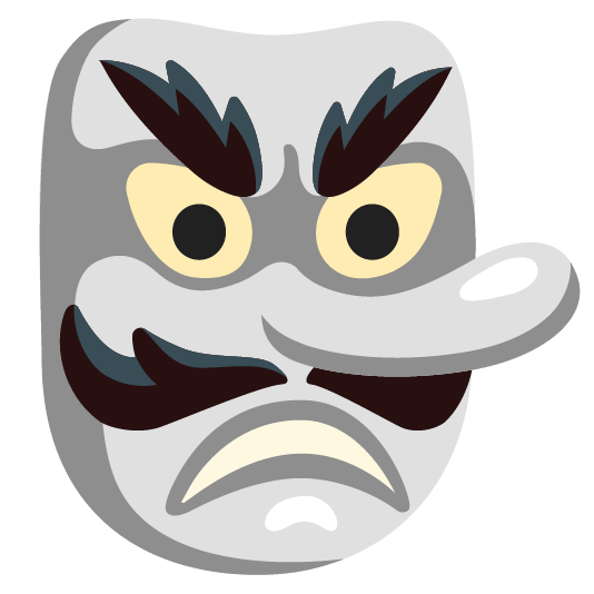 white heart japanese goblin