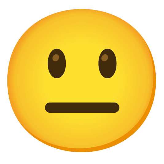 zipper mouth face neutral face