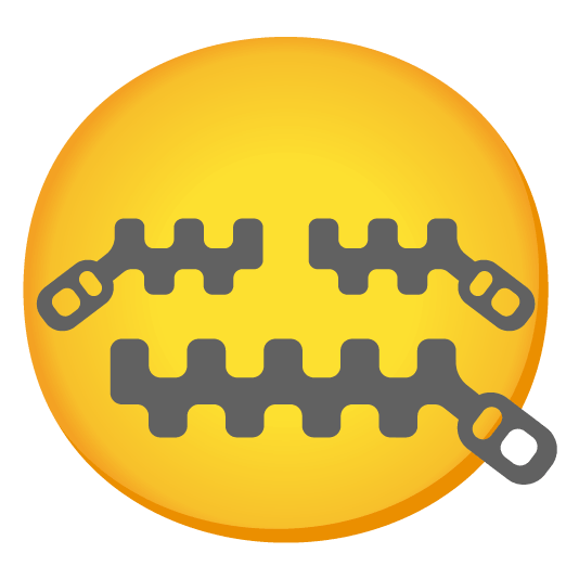 zipper mouth face zipper mouth face