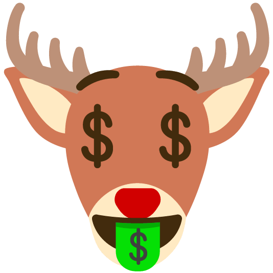 money mouth face deer
