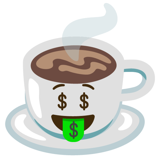 money mouth face coffee