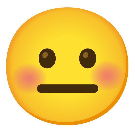 face with thermometer neutral face