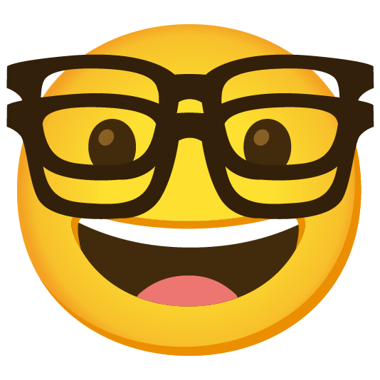 nerd face nerd face