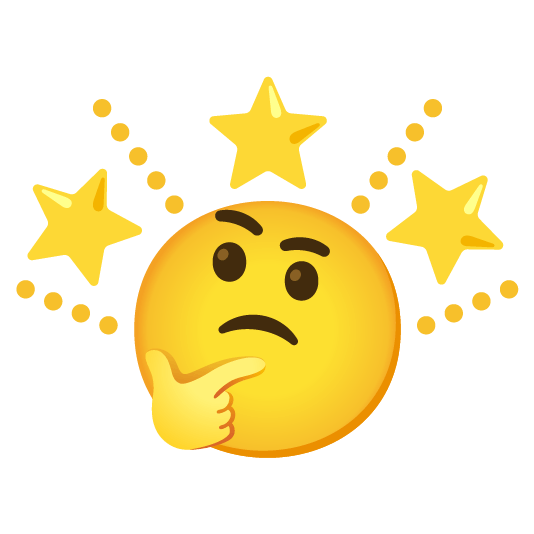 thinking face star2