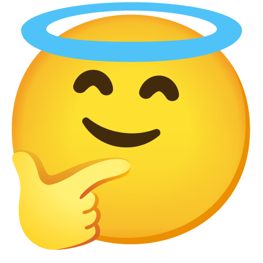 thinking face innocent