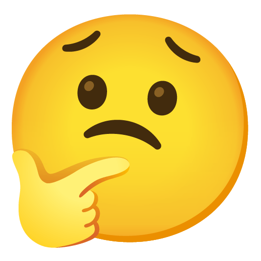 thinking face worried