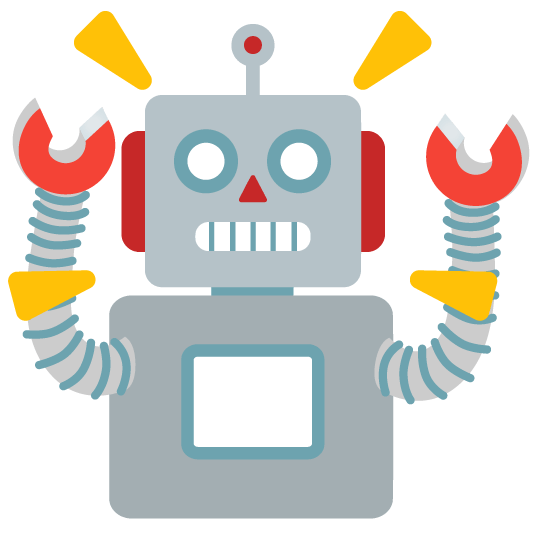 robot face robot face