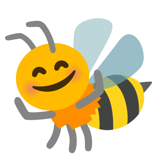 hugging face bee