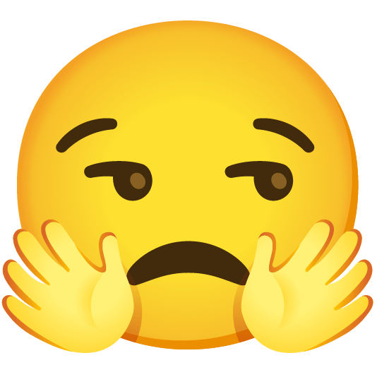 hugging face unamused