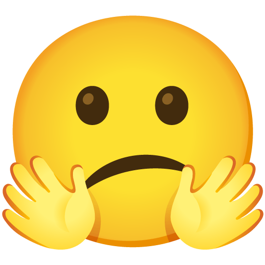 hugging face confused