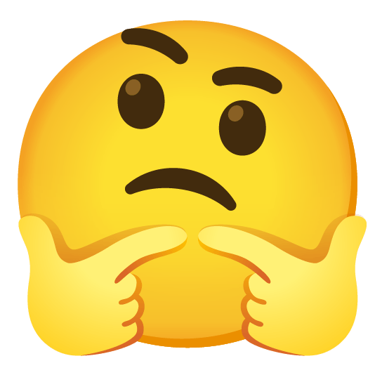 hugging face thinking face