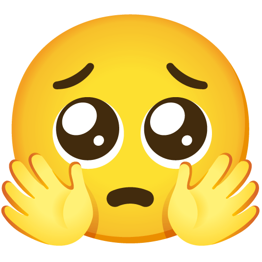 hugging face pleading face