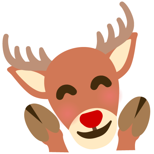 hugging face deer