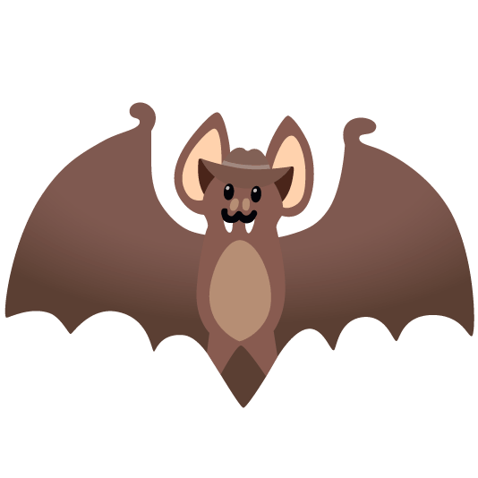 face with cowboy hat bat