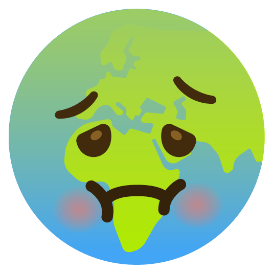 nauseated face earth africa