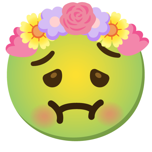 nauseated face tulip