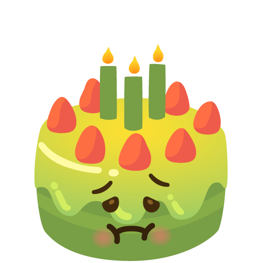 nauseated face birthday