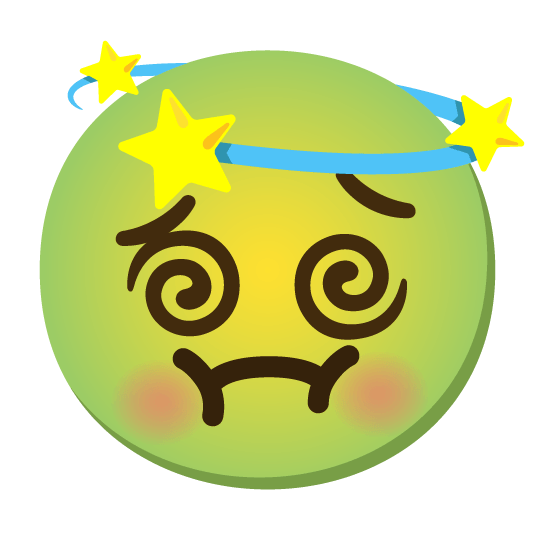 nauseated face dizzy