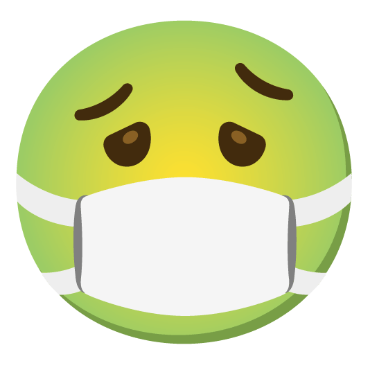 nauseated face mask