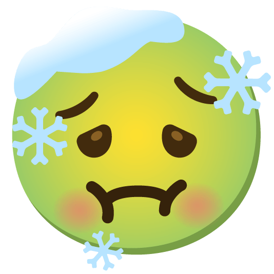 nauseated face cold face